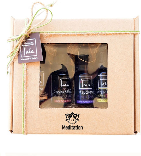 Gaia Products Kit Set 4 Essential Oils 10ml Meditation