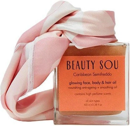 Beauty Sou Caribbean Semifreddo Face Body Hair Oil 100ml