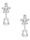 Victoria Cruz Botanic Silver 925° Swarovski Earrings