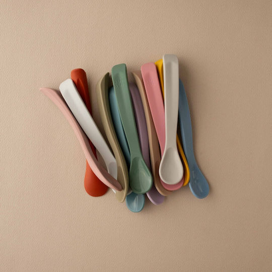 Nok Nok Baby Spoon made of Silicone Light Pink