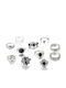 Silver Retro Punk Boho 02 Retro Collar Set