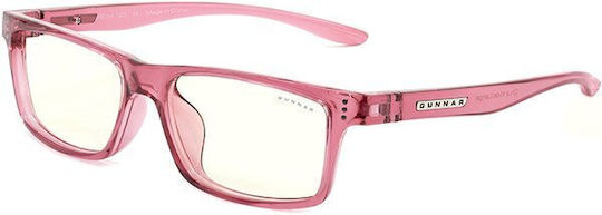 Gaming Brille Gunnar Cruz Kids Große Pink Klare Schutzbrille