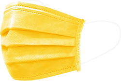 Medical Face Masks Type Iir 3ply Μάσκες Χειρουργικές Προσώπου Λάστιχο Κίτρινο 50 Τεμάχια Medical Face Masks Type Iir 3ply Μάσκες Χειρουργικές Προσώπου Λάστιχο Κίτρινο 50 Τεμάχια