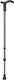 Rebotec Simplex Gehstock Aluminium Verstellbare Höhe Bis 125kg Grau