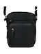 Leather Shoulder Bag Rcm H-13 Black