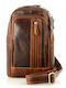 Kion Ze-2097 Kara Leather Body Bag Brown Men's Bag