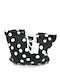 Black Polka Dot Beach Bag Monki
