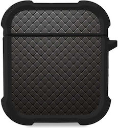 Калъф Силиконов Sonique Carbon Series AirPods 1...