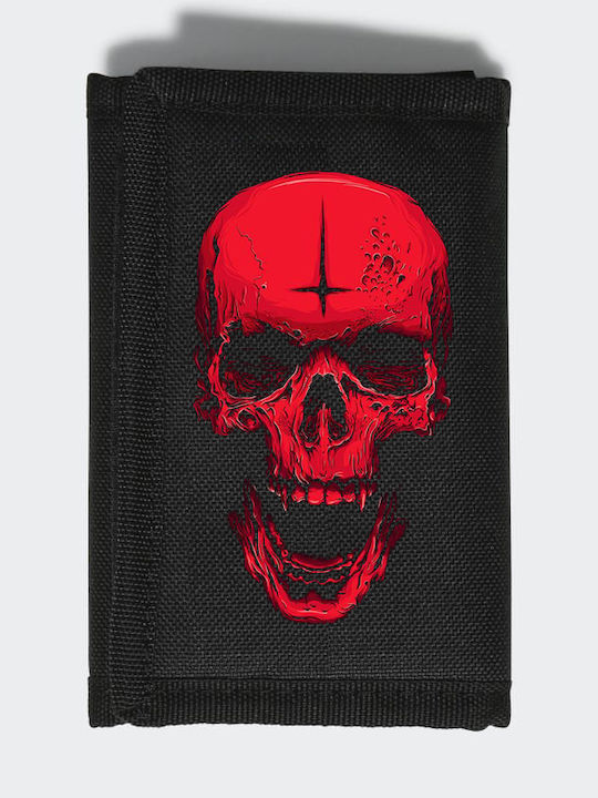 Portofel Canvas Clasic Craniu Pirați Vampir