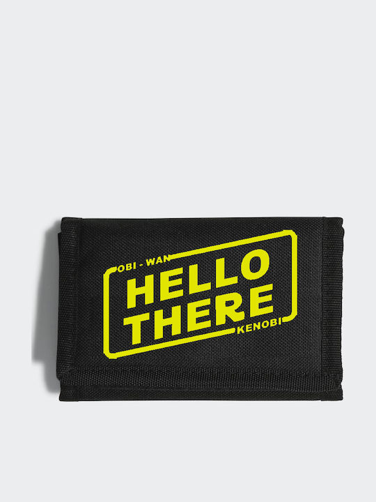 Πορτοφόλι Καμβάς Κλασσικό Hello There Star Wars Kenobi