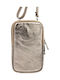 Rl-005 Vera Pelle Leather Clutch-Wallet Gold Strap Italian
