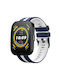 Amazfit Bip 5 22mm Two-Tone Sports Silicone Bracelet Blue+White