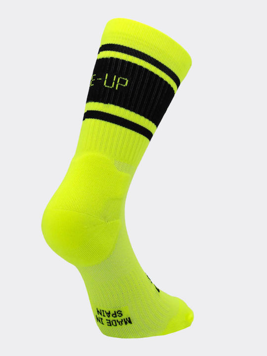 Sporcks Athletic Socks Yellow 1 Pair