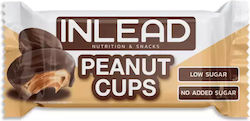 Inlead Nutrition Μπισκότα Peanut Cups με Γέμιση Χωρίς Ζάχαρη 50gr Inlead Nutrition Μπισκότα Peanut Cups με Γέμιση Χωρίς Ζάχαρη 50gr