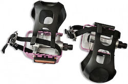 Pegas 869LC Clipless Bicycle Pedals Silver