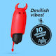 Crushious Der Pet Mini Klassischer Vibrator Rot