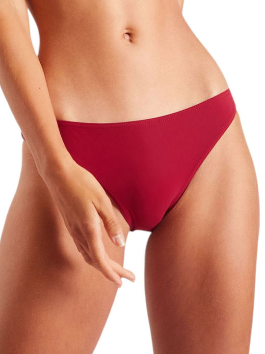 Bikini Slip Μπορντό