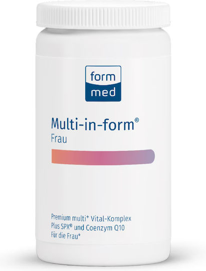 FormMed Multi-in-form Multivitamin for Immune System Boost, the Nervous System & the Hair 800mg Pomegranate 90 caps