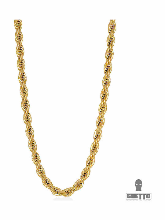 Ghetto Chain Neck Spiral Wide Thickness 6mm