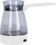 TnS Ηλεκτρικό Μπρίκι 800W με Χωρητικότητα 600ml Λευκό