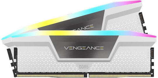 Corsair Vengeance RGB DDR5 με Module 1x32GB και Ταχύτητα 6400 για Desktop