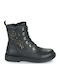 J Eclair Kids Boots with Zipper Black