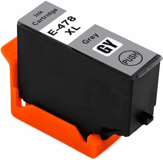 Cartuș De Cerneală Compatibil Pentru Imprimantă InkJet Epson 478XL Gri 1 Bucată