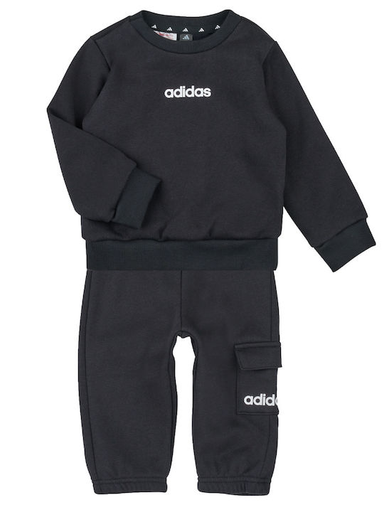 Set Trening Pentru Copii Negru 2 Bucăți Essentials