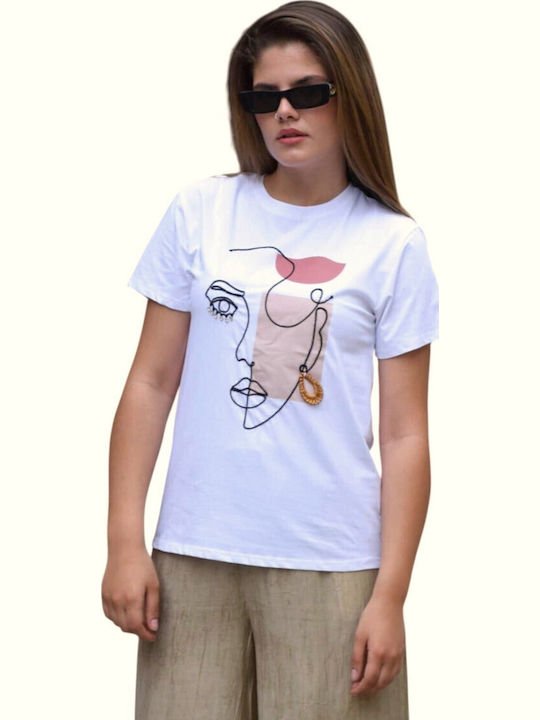 Vinceotto Blouse White