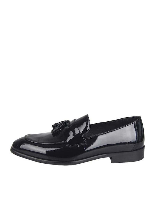 19V69 Men's Moccasins Black