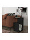Rectangular Side Table Rosana Wooden Black M35xW29.5xH60cm