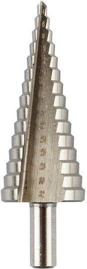 Graphite Conical Drill Titanium with Cylindrical Shank for Wood και Metal 2-32mm 54T302