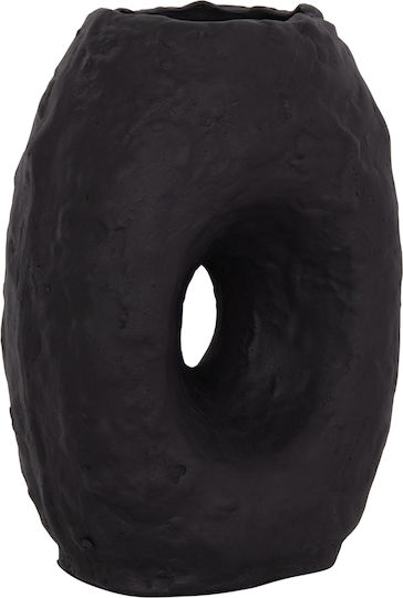 HomeMarkt Βάζο Πήλινο Namentis Μαύρο Φ16xΥ36cm HomeMarkt Βάζο Πήλινο Namentis Μαύρο Φ16xΥ36cm