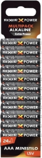 Rexer Rexer Rxba2-aaa24p Алкални Батерии AAA 1.5V 24бр
