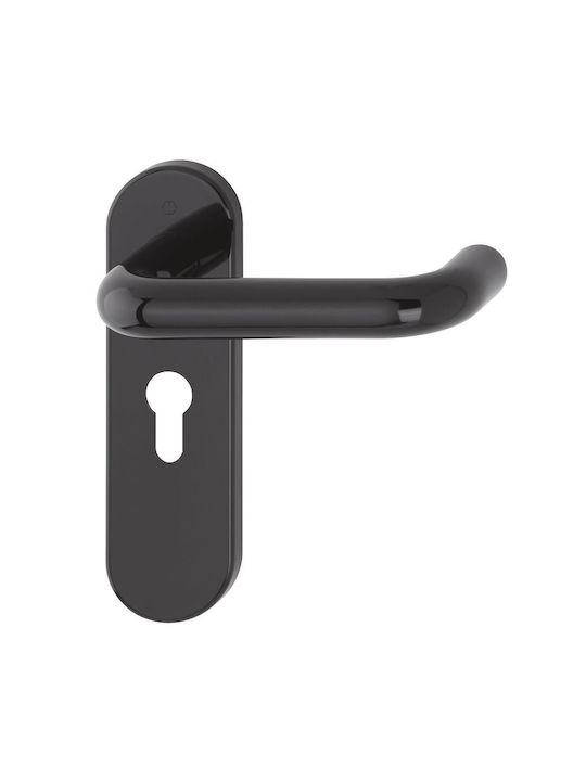 Buton Hoppe Paris Monodivizat Pătrat Antifoc 72mm Centru