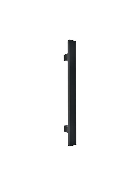 Front Door Handle Best 13a Aluminum Black Total Length 1200mm