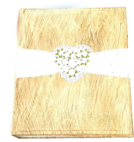 Handmade Photo Album 34x28 Wedding with Rice Paper