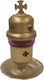 Aluminium Vigilölampen Kerze Tasse Gold