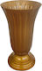 Memorial Vase Plastic Color Bronze Diameter 35x20 cm