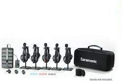 Komplette Intercom-Lösung Witalk9 Wt5s10xbat Für 5 Personen Vollduplex 1,9 GHz Einzel-Ohr Schwarz