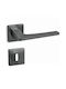 Lever Rosette N1495 Matt Graphite 131mm Piece Right Front Door