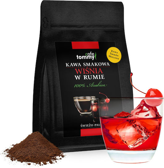 Cafea Cu Filtru Tommy Cafe Cireșe Rom 250g Sol