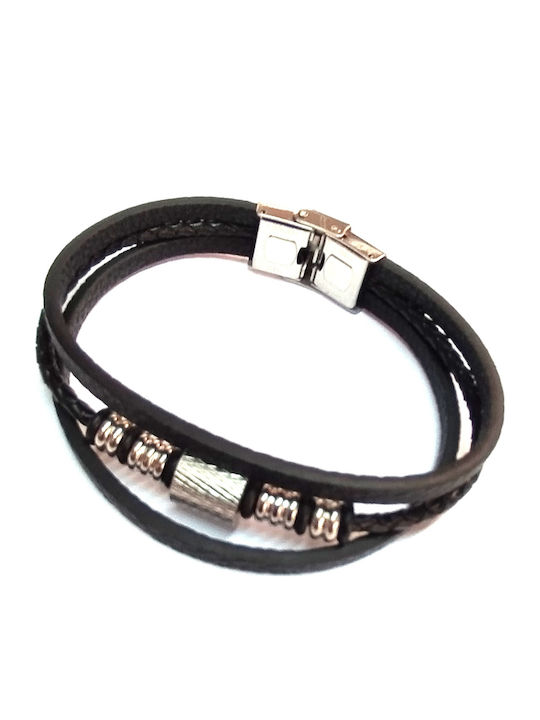 Amalfi Accessories Herren Armband aus Stahl