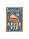 Decorative Sign Homemade Apple Pie 40x28