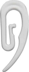 Hooks Curtain Hooks 50 Pieces White