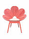 Gartenstühle Lounge Daisù Peach 80cm x 64cm x 86cm Material Rattan Beine Teak