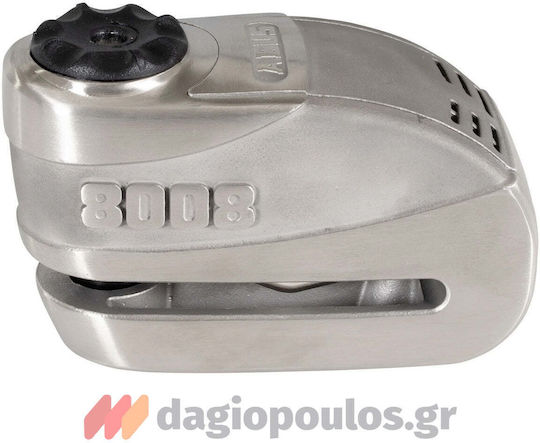 Abus 8008 Granit Detecto Xplus 2.0 Motorradschloss mit Scheibenbremse Alarm & Bolzen 16mm