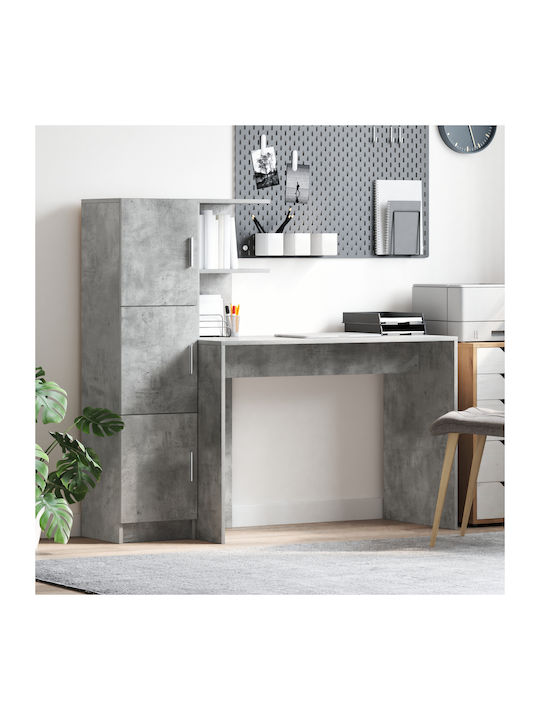 Kids Desk made of Melamine Gray