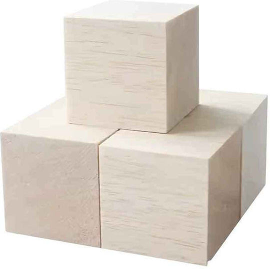 Art & Colour Balsa Foie de Lemn 5x5cm