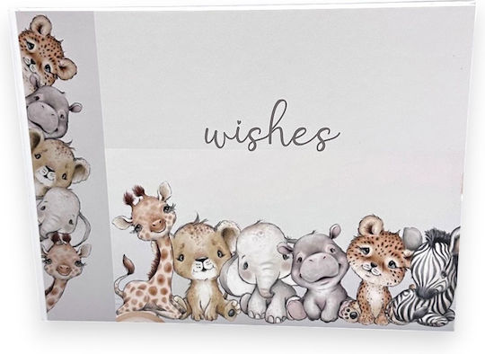 Jungle Animals Guest Book Wishes Βεα179 Rin-bea179